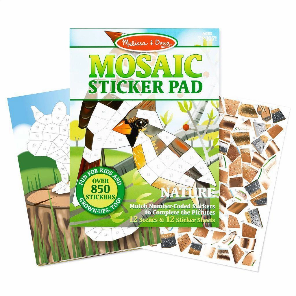 Melissa & Doug Toys Mosaic Sticker Pad - Nature
