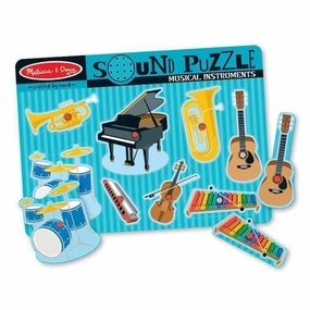 Melissa & Doug Toys Musical Instruments Sound Puzzle