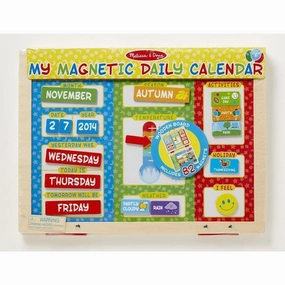 Melissa & Doug Toys My First Daily Magnetic Calendar