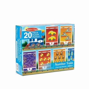 Melissa & Doug Toys Number Train Floor Puzzle