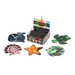 Melissa & Doug Toys Ocean Scratch Art Notes
