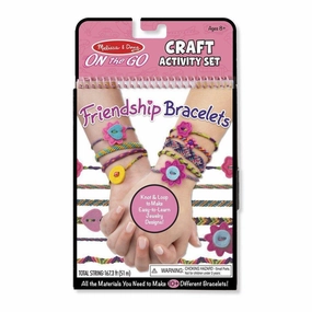 Melissa & Doug Toys On-the-Go Crafts - Friendship Bracelets