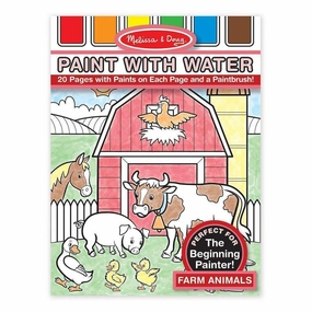 Melissa & Doug Toys Paint with Water - Farm Animals