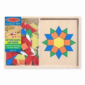 Melissa & Doug Toys Pattern Blocks and Boards