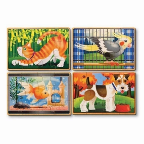 Melissa & Doug Toys Pets Puzzles in a Box