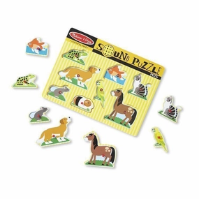 Melissa & Doug Toys Pets Sound Puzzle