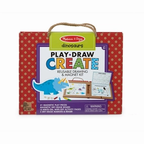 Melissa & Doug Toys Play, Draw, Create - Dinosaurs