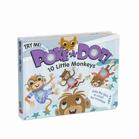 Melissa & Doug Toys Poke-A-Dot - 10 Little Monkeys