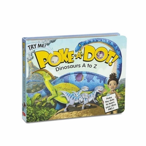 Melissa & Doug Toys Poke-a-Dot - Dinosaurs A to Z Board Book