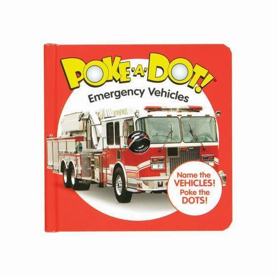 Melissa & Doug Toys Poke-A-Dot - Emergency Vehicles