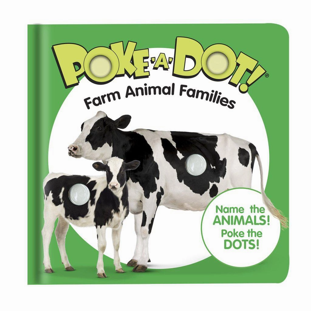 Melissa & Doug Toys Poke-A-Dot - Farm Animal Families