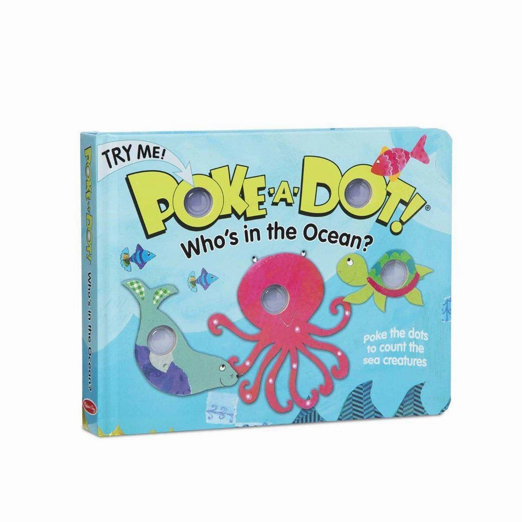 Melissa & Doug Toys Poke-A-Dot - Who's in the Ocean