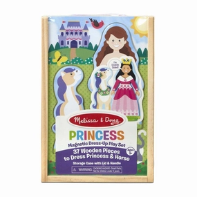 Melissa & Doug Toys Princess Magnetic Dress-Up Play Set
