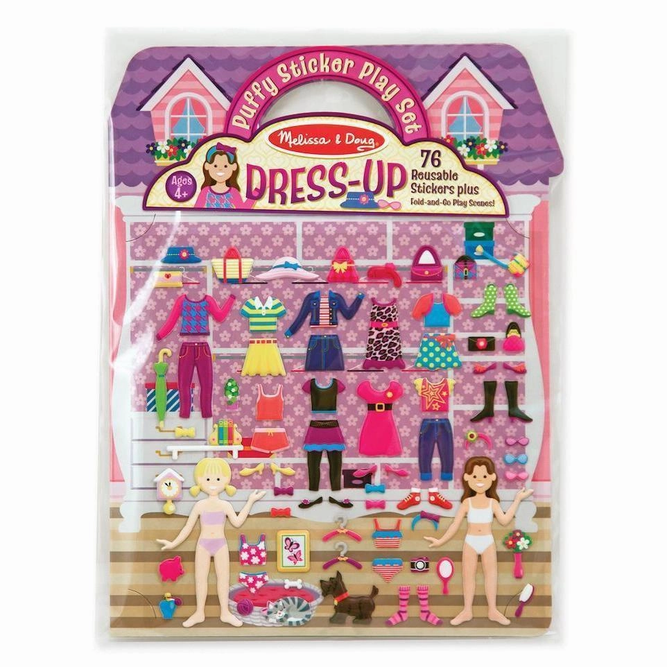 Melissa & Doug Toys Puffy Sticker Play Set - Dress-Up