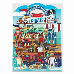 Melissa & Doug Toys Puffy Sticker Play Set - Pirate
