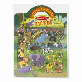Melissa & Doug Toys Puffy Sticker Play Set - Safari