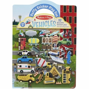Melissa & Doug Toys Puffy Sticker Play Set - Vehicles