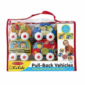 Melissa & Doug Toys Pull-Back Vehicles