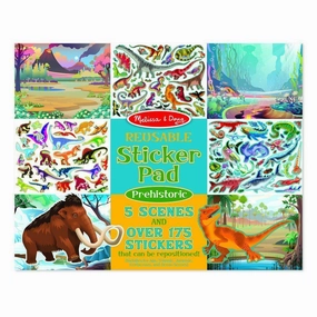 Melissa & Doug Toys Reusable Sticker Pad - Prehistoric