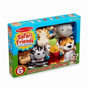 Melissa & Doug Toys Safari Puppet Set (9118)