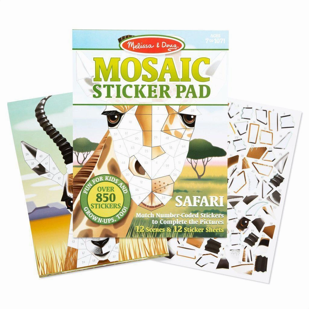 Melissa & Doug Toys Safari Sticker Pad