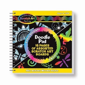 Melissa & Doug Toys Scratch Art Doodle Pad