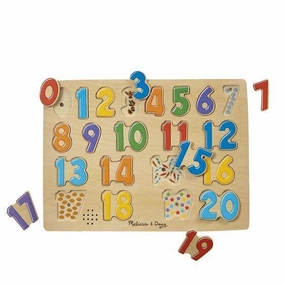 Melissa & Doug Toys See & Hear Sound Puzzle - Numbers