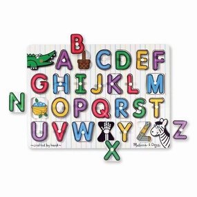 Melissa & Doug Toys See-Inside Alphabet Peg