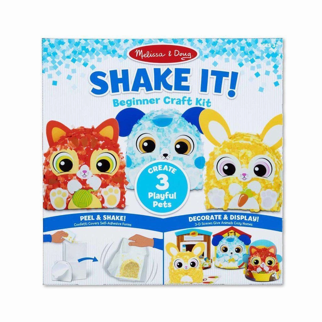 Melissa & Doug Toys Shake It! Deluxe Pets Beginner Craft Kit
