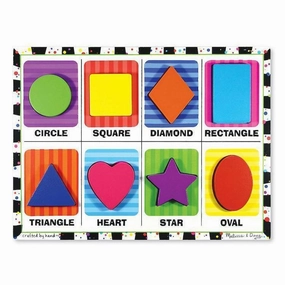 Melissa & Doug Toys Shapes Chunky Puzzle