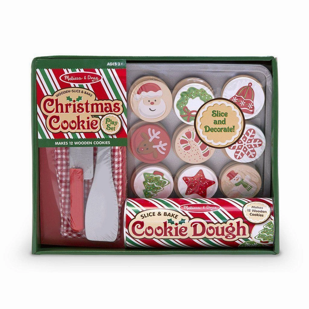 Melissa & Doug Toys Slice & Bake Christmas Cookie Play Set