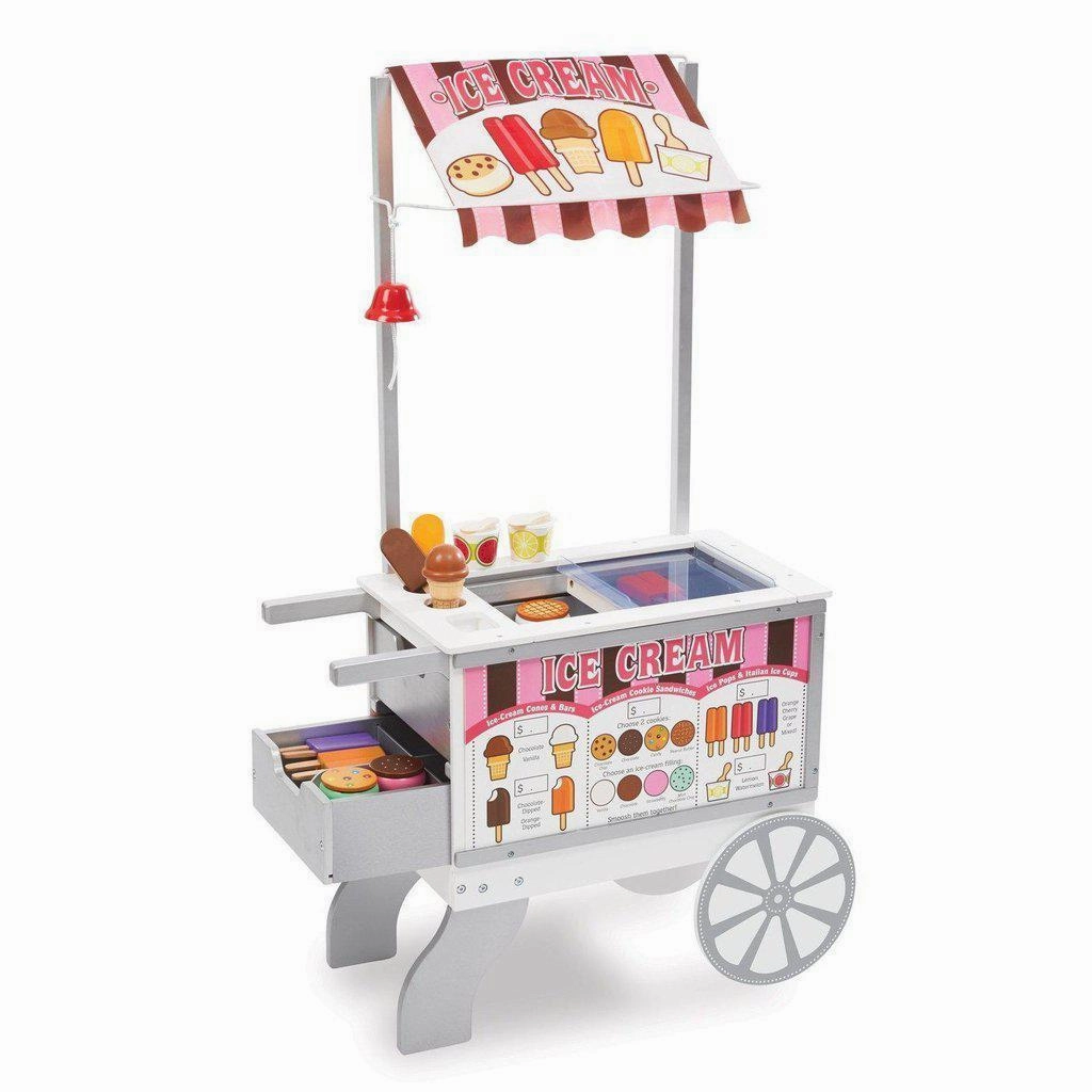 Melissa & Doug Toys Snacks & Sweets Food Cart