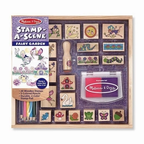 Melissa & Doug Toys Stamp-a-Scene-Fairy Garden