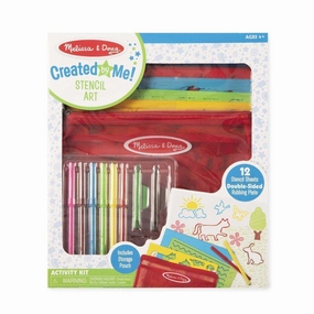Melissa & Doug Toys Stencil Art Activity Set