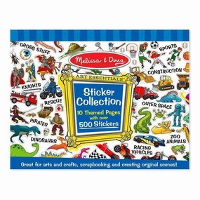 Melissa & Doug Toys Sticker Collection - Blue