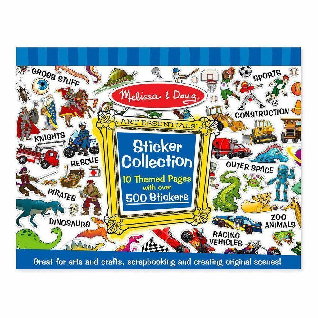 Melissa & Doug Toys Sticker Collection - Blue