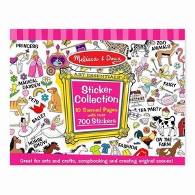 Melissa & Doug Toys Sticker Collection - Pink