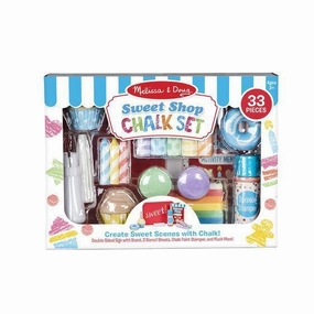 Melissa & Doug Toys Sweet Shop- Chalk Set