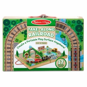 Melissa & Doug Toys Take Along Railroad
