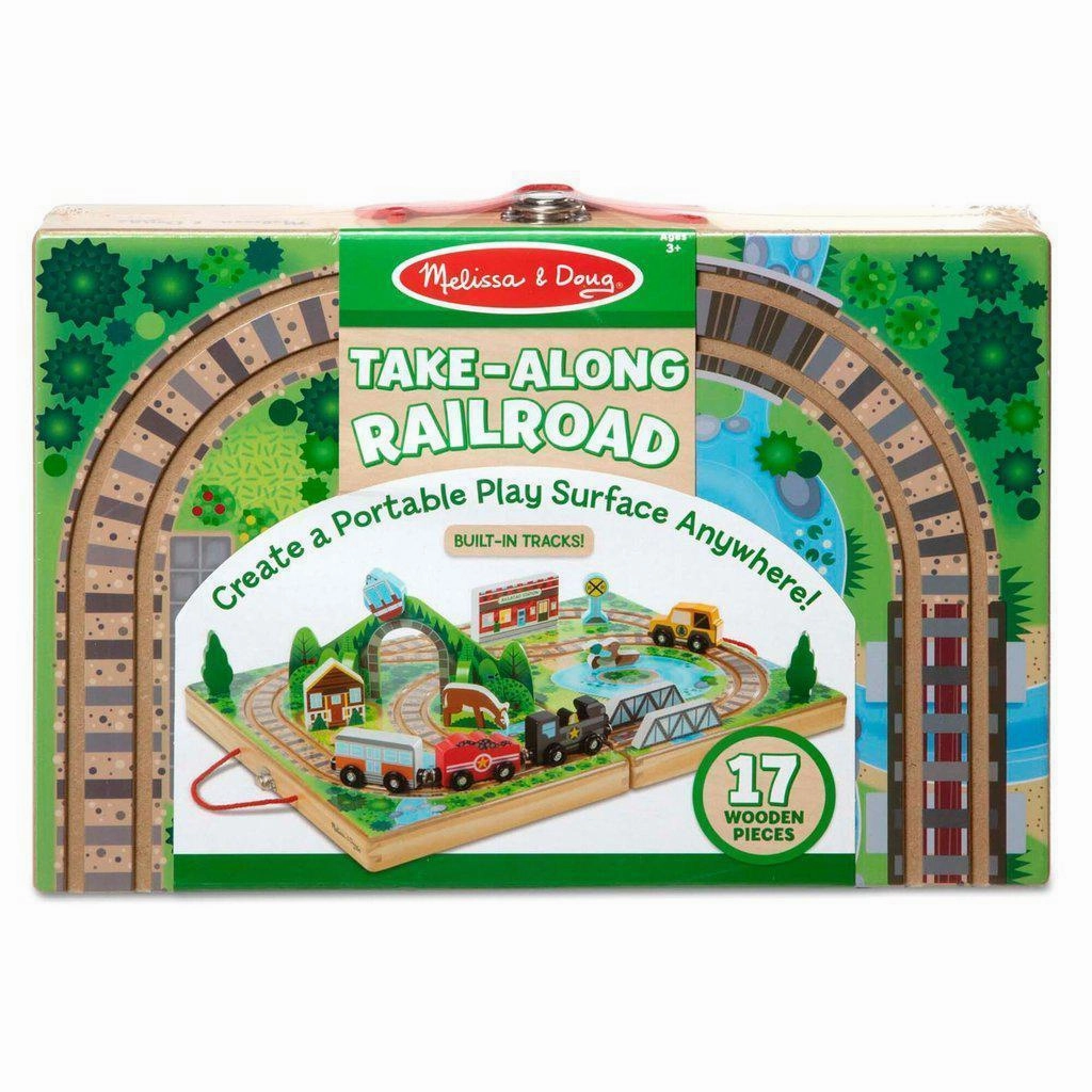 Melissa & Doug Toys Take Along Railroad