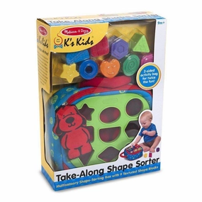 Melissa & Doug Toys Take-Along Shape Sorter (9185)