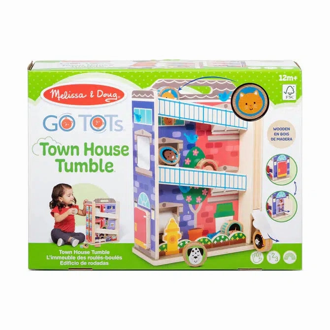 Melissa & Doug Toys Town House Tumble GO TOTS