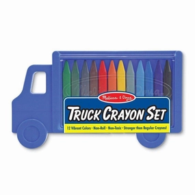 Melissa & Doug Toys Truck Crayon Set