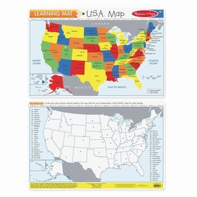 Melissa & Doug Toys U.S.A. Map