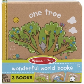 Melissa & Doug Toys Wonderful World Books