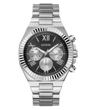 Montre pour hommes GW0703G1 en argent et noir Equity
