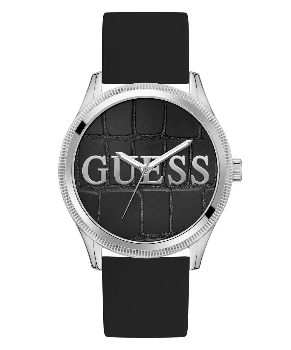Montre pour hommes argent et noir Reputation GW0887G1
