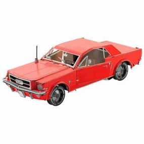 Metal Earth Toys 1965 Ford Mustang (Red)