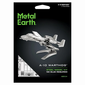Metal Earth Toys A-10 Warthog Airplane