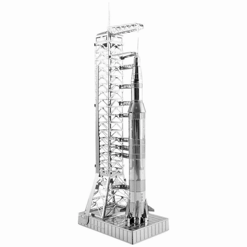 Metal Earth Toys Apollo Saturn V with Gantry Model